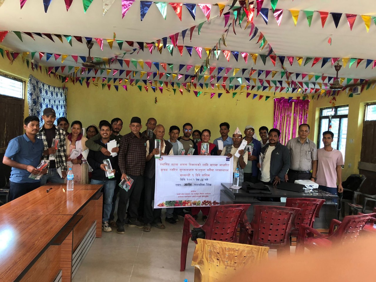 Demand based training at local level